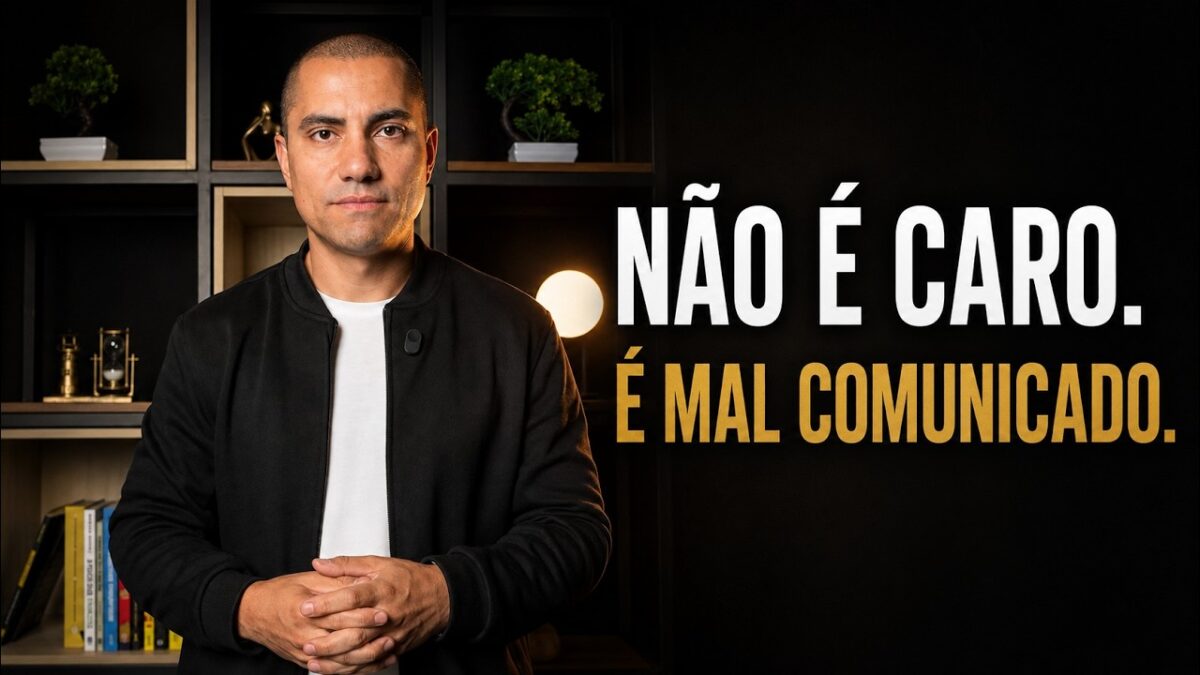 Você não vende caro, você comunica barato